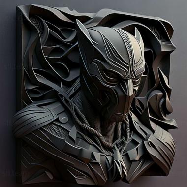 3D model BLACK PANTHER (STL)